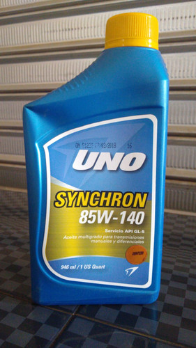 UNO SYNCHRON 85W140 GL-5 (1X12) CUARTO